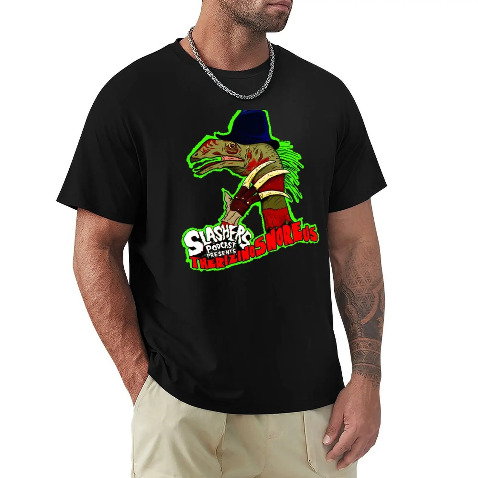 TherizinoSNOREus T-Shirt Soft Durable Cotton T-Shirt