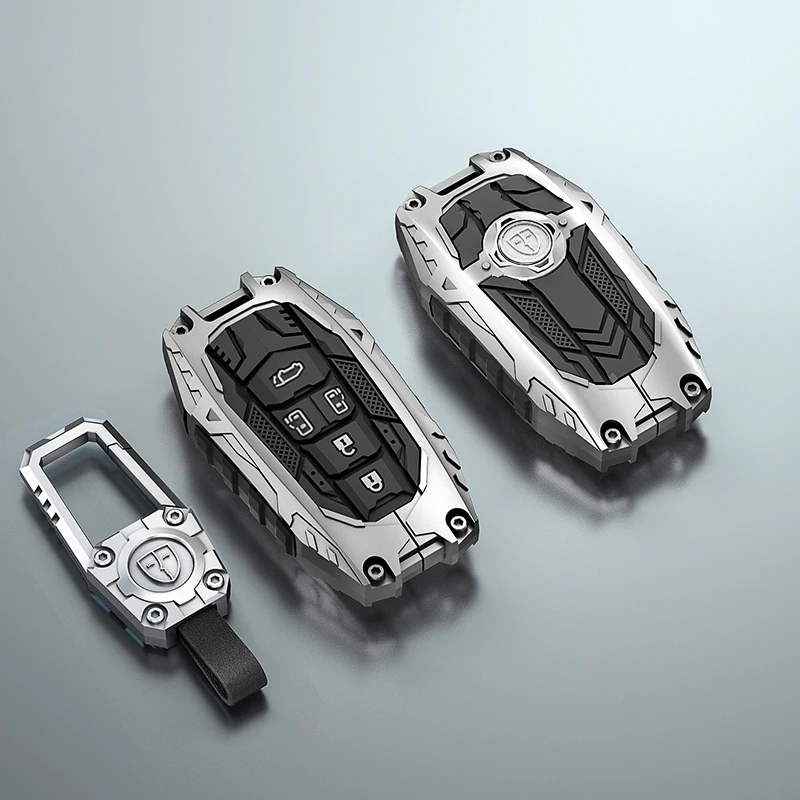 For Toyota Alphard PREVIA Voxy Noah Esquire Vellfire Harrier 5 Button Smart Remote Car Key Case Cover Keychain Accessories