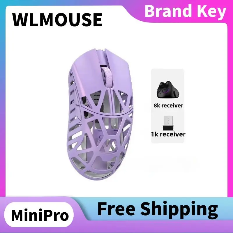 

Беспроводная игровая мышь Wlmouse Beast X Mini Pro из магниевого сплава, 8000 Гц, PAW3950HS, онлайн-драйвер, 30 к точек на дюйм, аксессуары с быстрым откликом