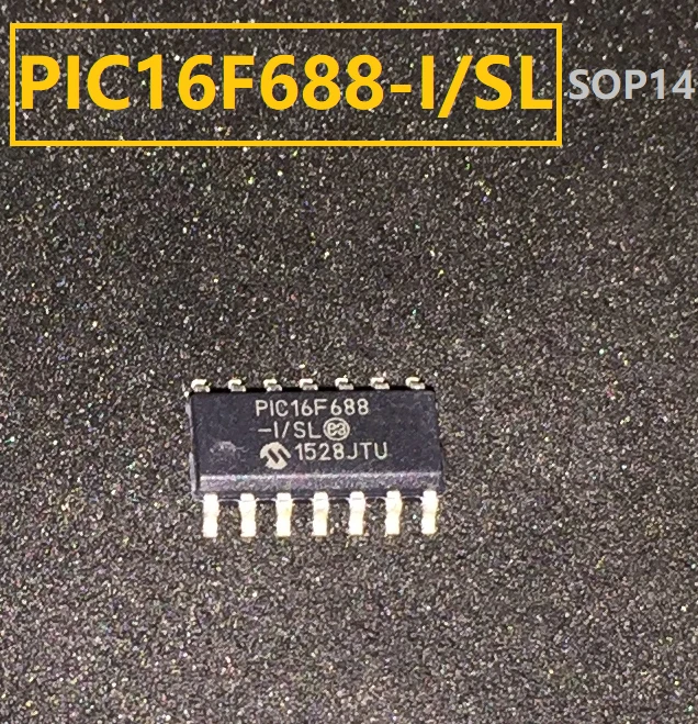 

10PCS/Lot PIC16F630-E/SL PIC16F630-I/SL PIC16F676-E/SL PIC16F688-I/SL PIC16F1503-E/SL PIC16F684-I/SL 16F1823 16F1824SOP14