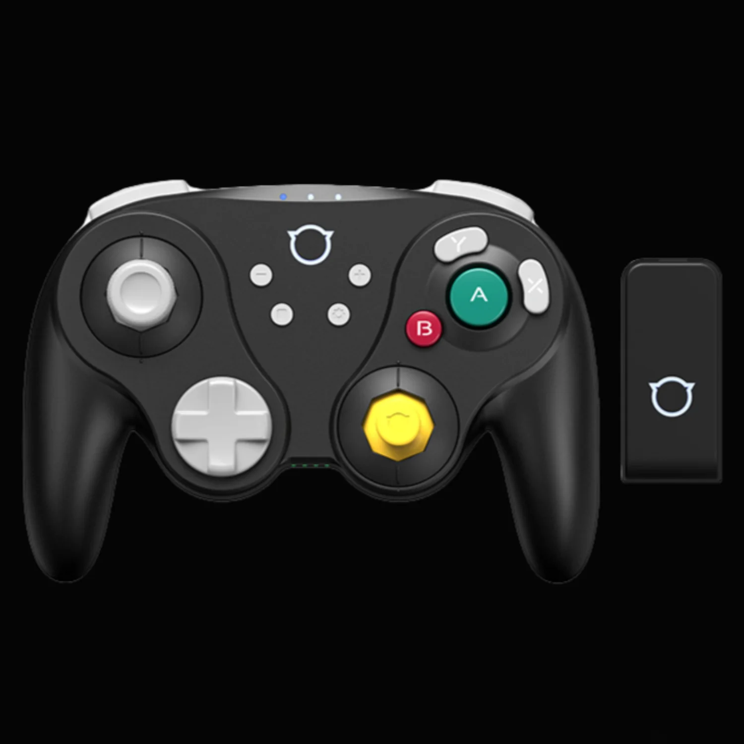 

Беспроводной игровой контроллер Bluetooth NYXI Warrior Black для Gamecube Wii Switch 2 — портативный геймпад для игровой консоли