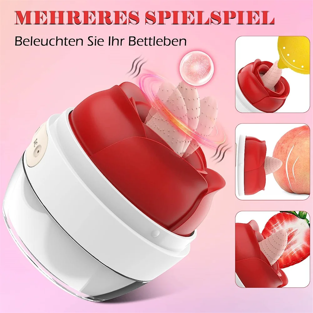 Tongue Licking Vibrator Female Sex Toys Nipple Clitoris Double Stimulation 3 In 1 Vibrator Sexual Magic Massager Adults Goods