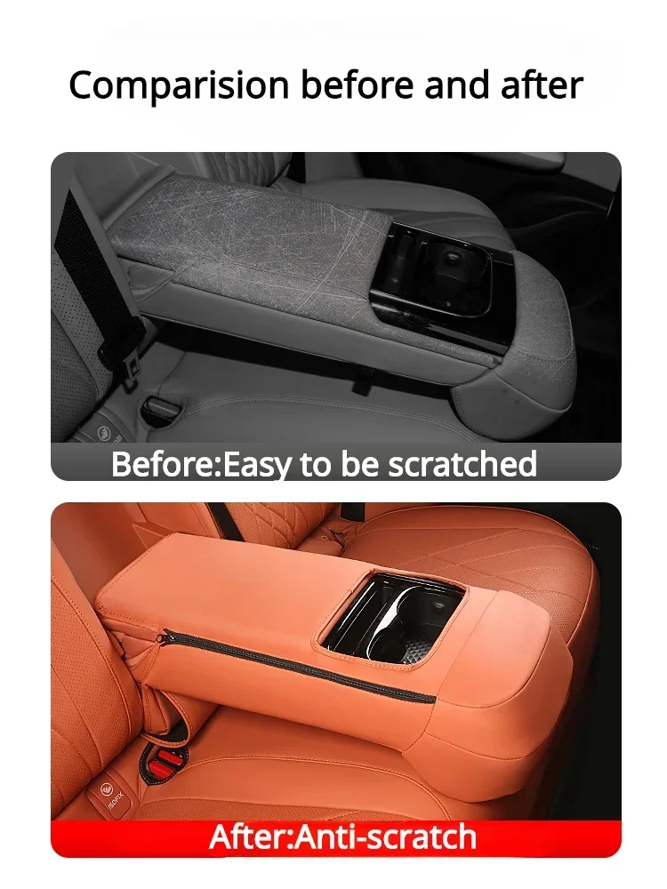 For Changan Deepal S07 Car Armrest Cushion Armrest Rear Seat Increased Elbow Support Car Armrest Holder Vehicle Car Accessories