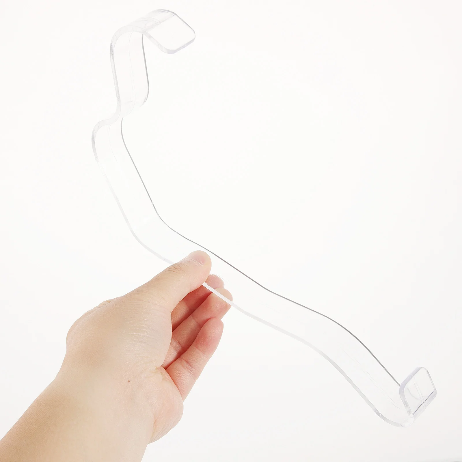 

5Pcs Sandal Shoe Shaper Holder Transparent Plastic Display Stand for High Heels Store Window Showcase Organizer Boot Form Insert