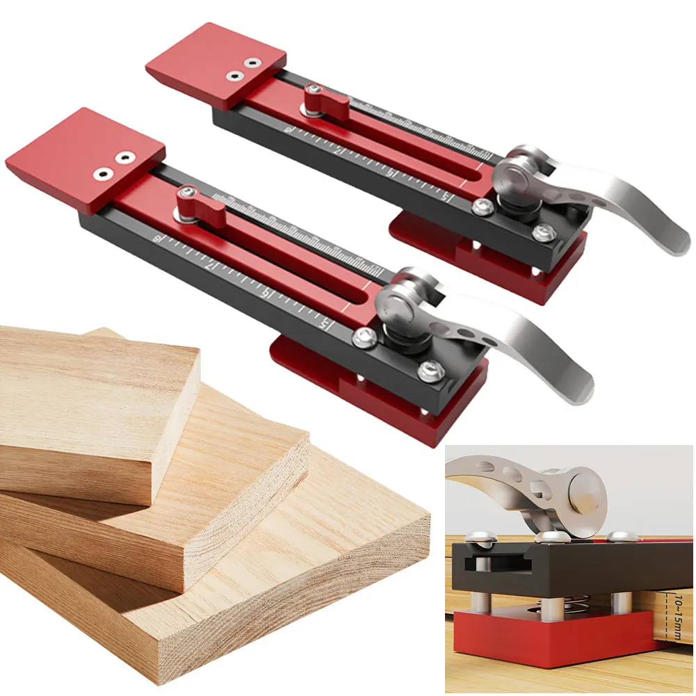 

2Pcs Wall Panel Installation Tools Adjustable Siding Installation Tool Dual Scale Metric/Imperial Woodworking Equipment