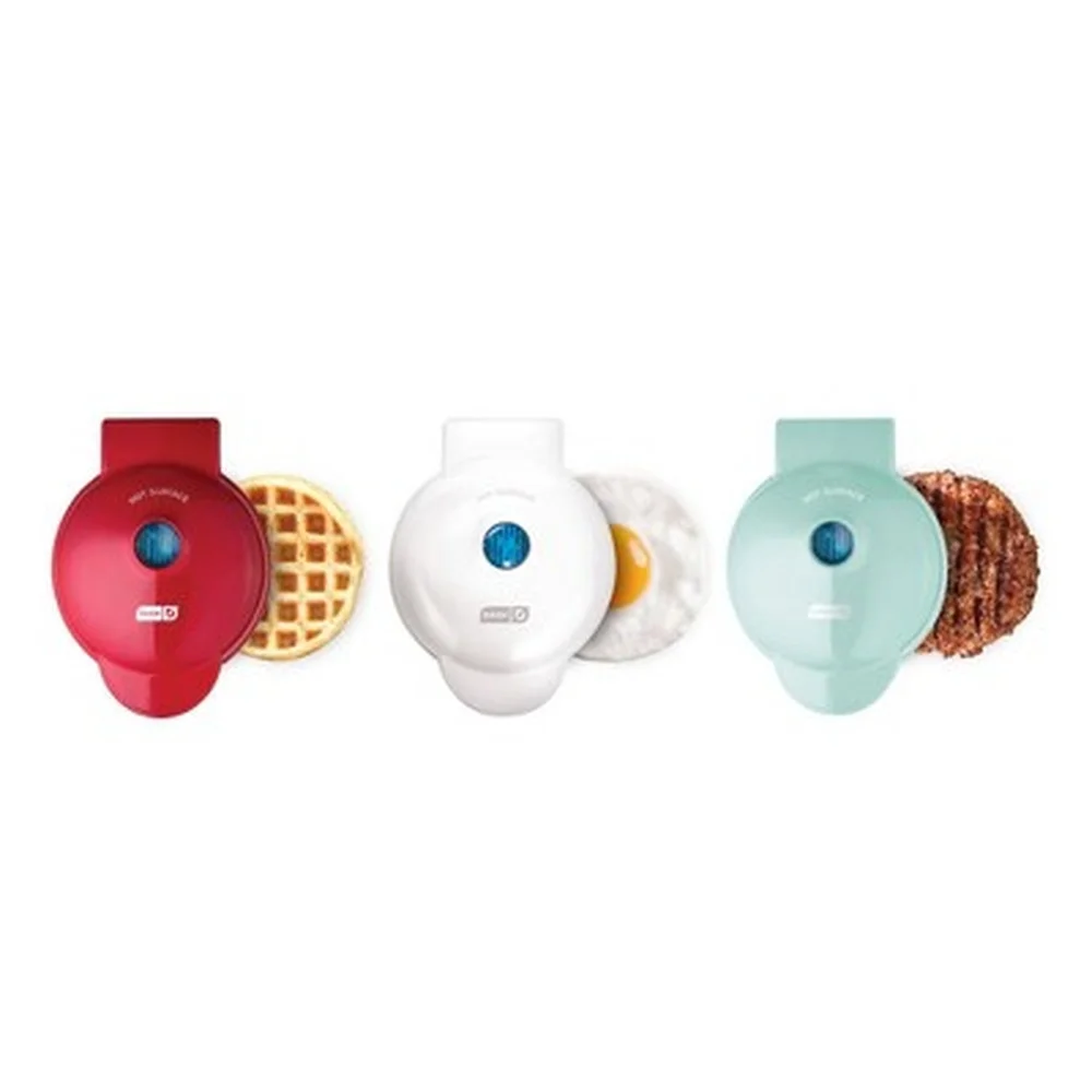 Мини-гриль-гриль, вафельница с антипригарным покрытием, двойные поверхности для приготовления пищи, компактный, легкий вес, легко чистится, руководство по рецептам, 350 Вт