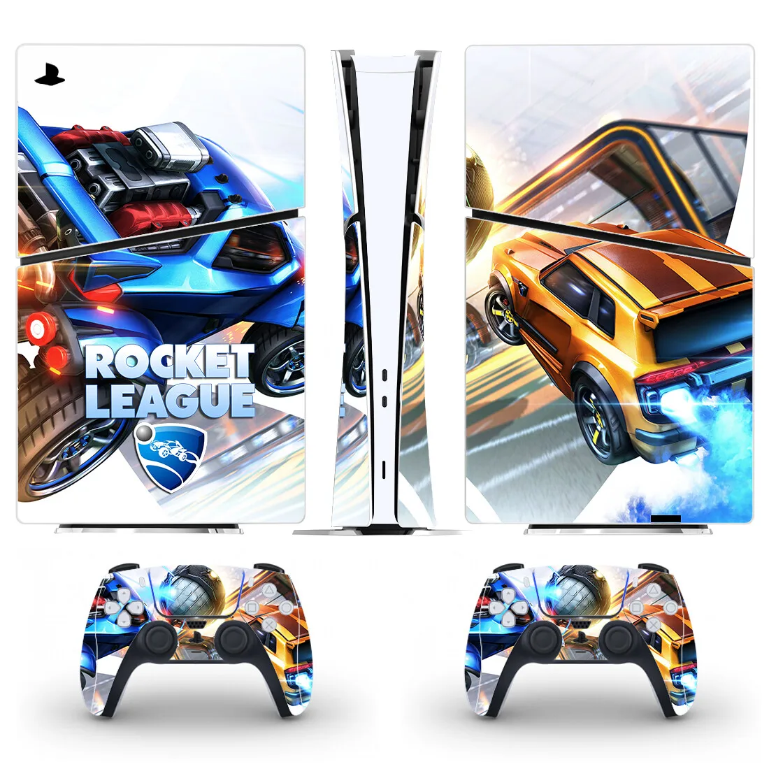 Game Rocket League PS5 Slim Digital Skin Sticker Decal Cover for Console and 2 Controllers New PS5 Slim Skin Vinyl