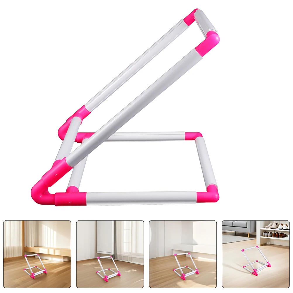 

Plastic Embroidery Frame Stand Tabletop Cross Stitch Scroll Hoop Holder Durable Pvc Hands-Free Sewing Craft Support For Quilting