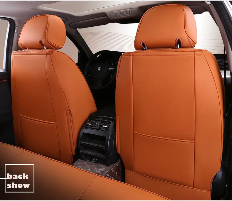 Custom Car Seat Cover leather for subaru forester impreza legacy outback xv b9 tribeca covers for cars Interior Accessories