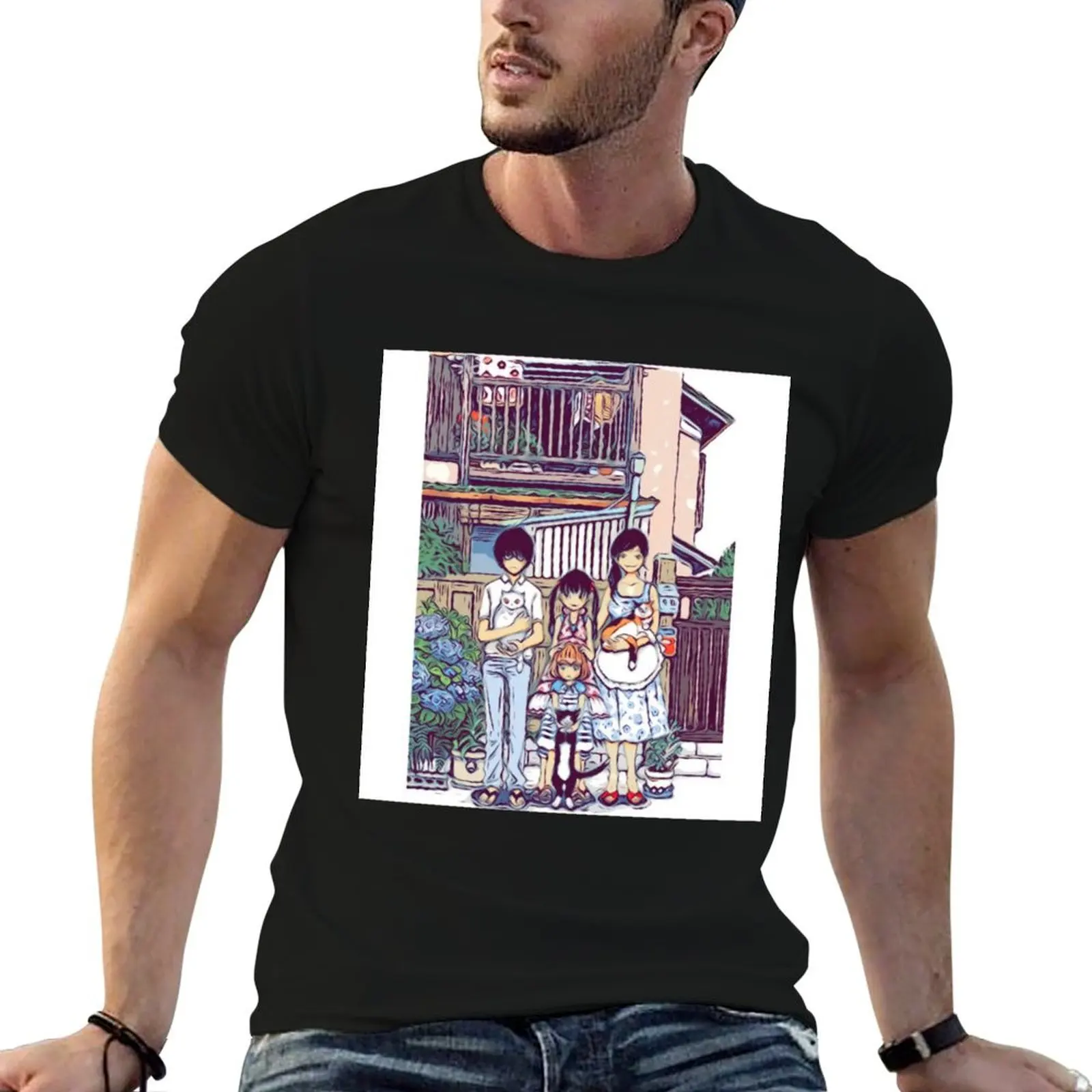 March Comes in Like A Lion Shirt Vintage Washed Unisex Oversized Anime Streetwear Soft Cotton Short Sleeve Tee Gift Clothing Top