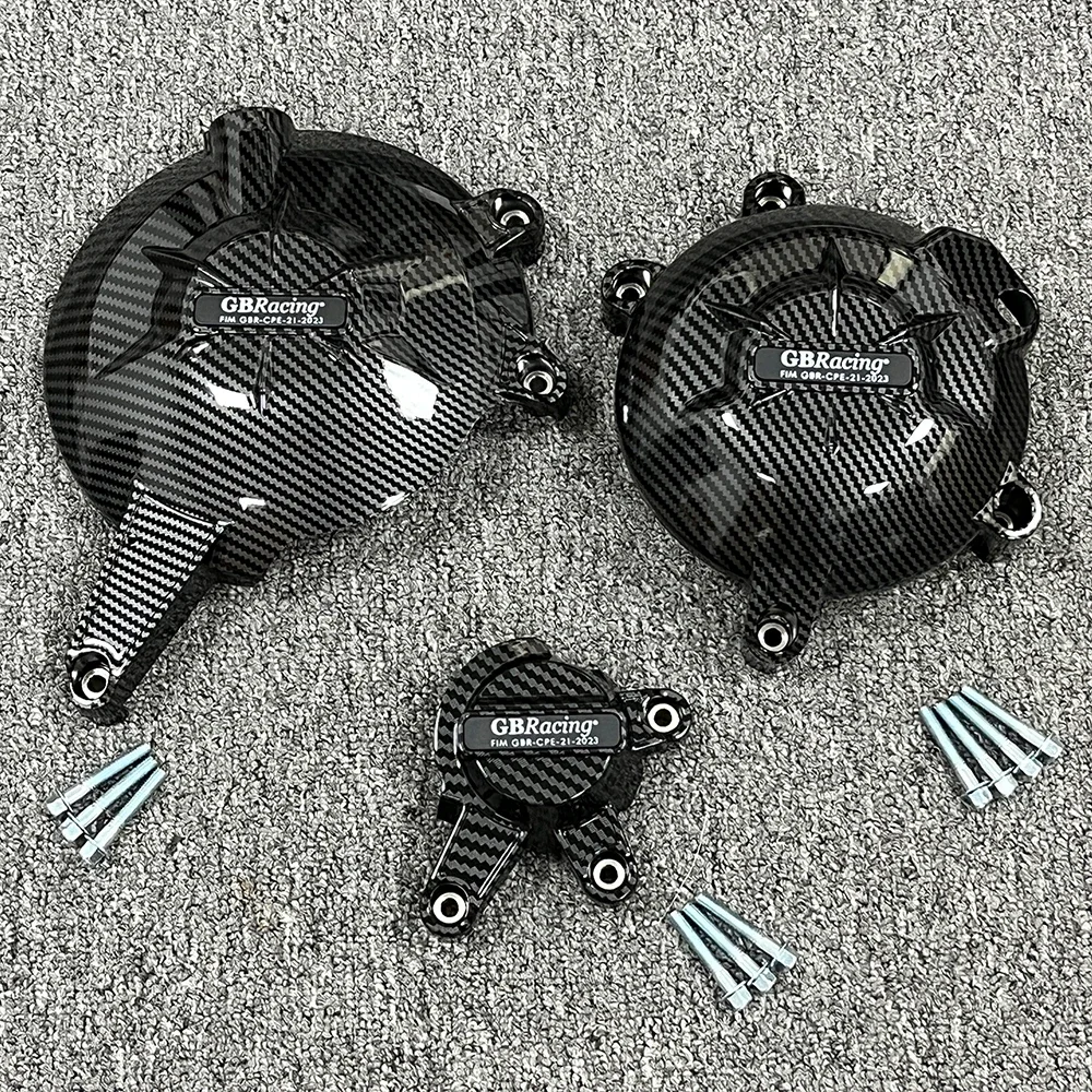 

ER6F/N 2006-2016 Engine Protection For Versys 650 2006-2025 Engine Cover Motorcycle Protective Cover Set Carbon Fiber Texture
