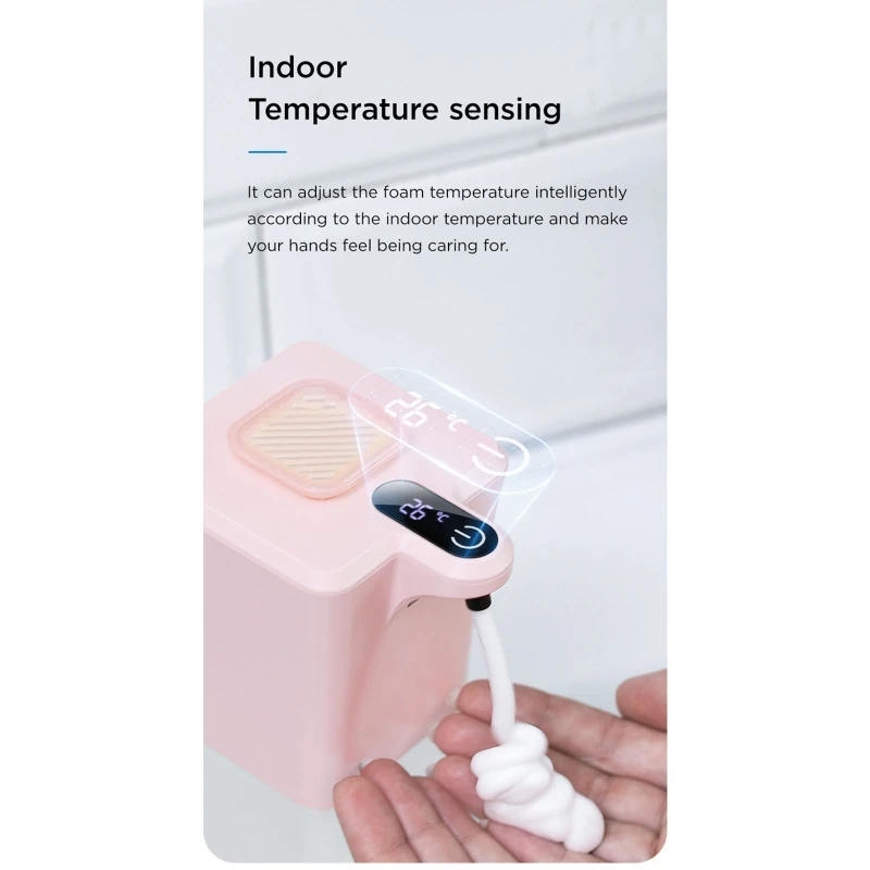 Automatic Soap Dispenser Rechargeable Touchless with Aroma Essential Oil Box Drop Shipping