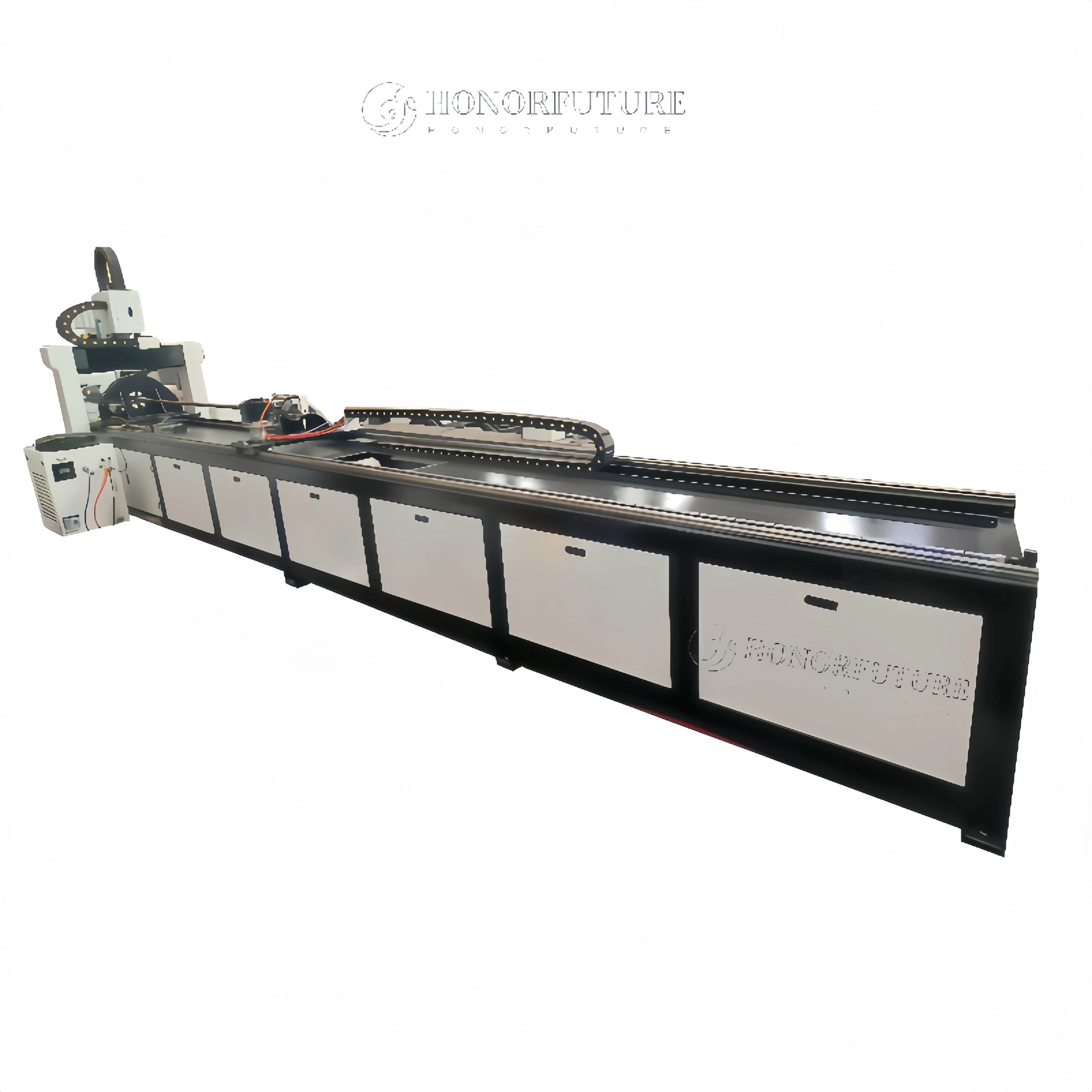High Efficiency CNC Fiber Laser Pipe Cutter Metal 6m Metal Square Circular Tube Laser Cutting Machine 1.5kw 2kw 3kw