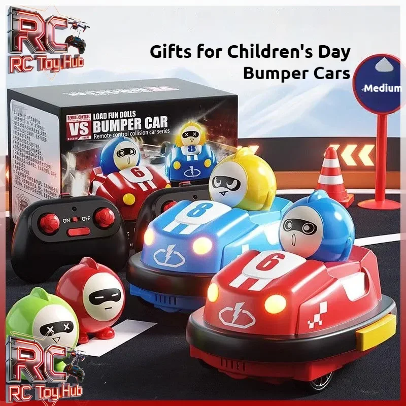 Remote Control Bumper Kart 360 Degree Drift Multi Player Battle Parent Child Interactive Electric Auto Demo Toy For Kids