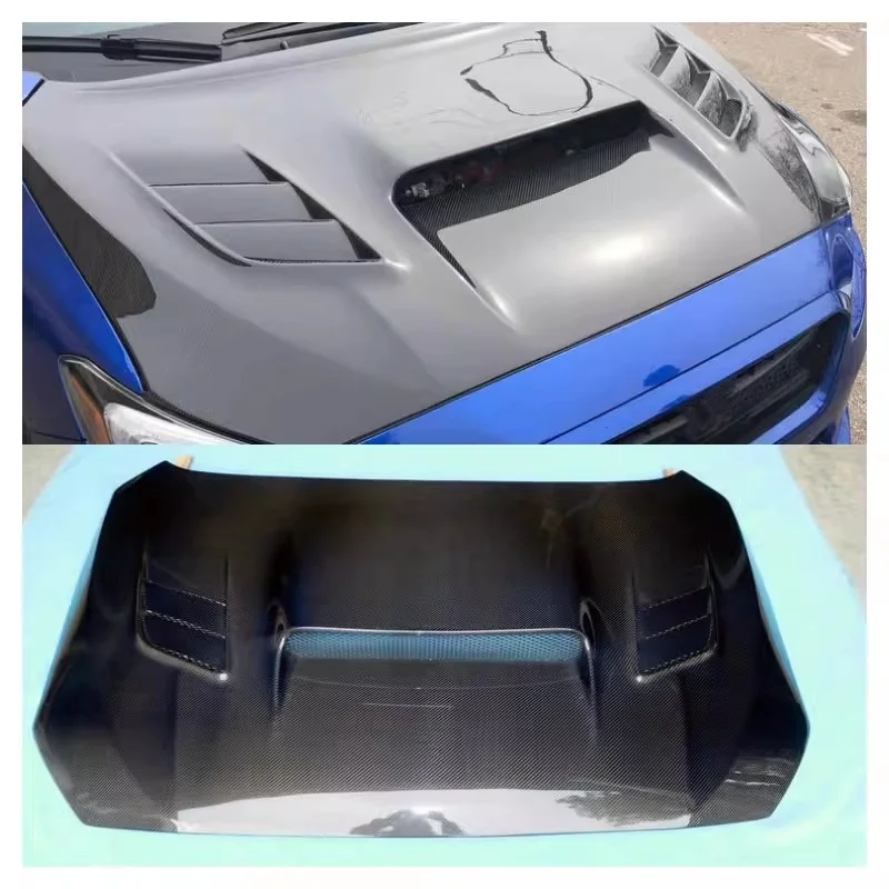 

Карбоновый капот для Subaru Impreza 11-го поколения (2015-2023), модифицированный, облегченный, автомобильные аксессуары