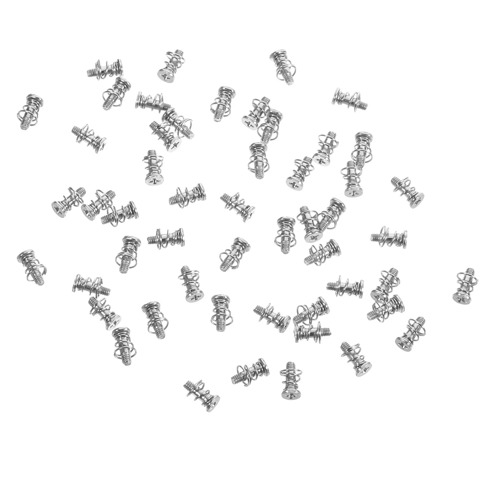50Pcs Metal GPU Screws Spring Heatsink Fastening Replacement for Graphics Card Back Plate Screws Metal GPU Screw