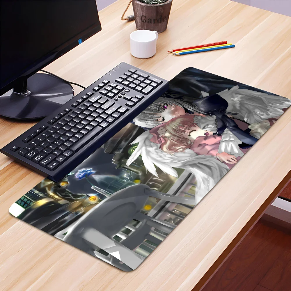 

1pc hot anime R-Rozen Maiden Non-slip Mouse Pad Suitable For Office Computers Laptops E-sports Game Desk Mats XXL Keyboard