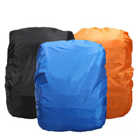Waterproof Backpack Cover 15L-35L Portable Rain Cover for Travel Hiking Camping Outdoor Sports Lightweight Adjustable Protector