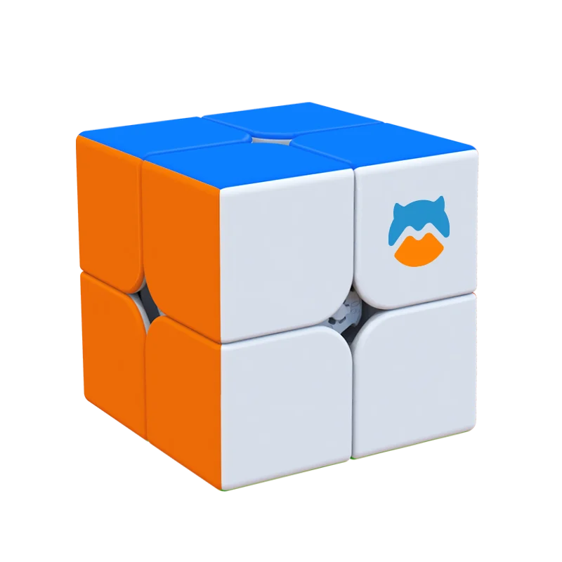 GAN Cube 2x2x2 Cube Geschwindigkeitswürfel Hochwertiger professioneller Zauberwürfel Puzzle Lernspielzeug