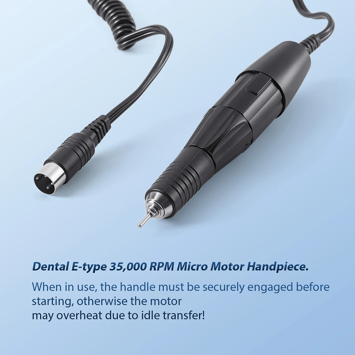 AZDENT طاحونة اليد للأسنان 204 مقبض مختبر ماراثون محرك صغري تلميع E-TYPE 35000 دورة في الدقيقة معدات مختبر الأسنان مجموعة طبيب الأسنان نصائح #4