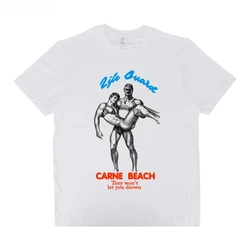 Tom of Finland Short Sleeve T-shirt Niche Design Youth Art Male and Female Couple Tee Fashion Men and Women with The Same