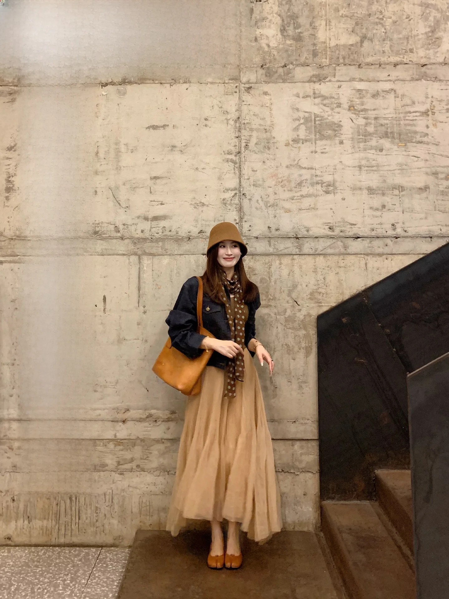 

one High Quali Linen Cotton Deep Blue Denim Jaet Women's Design Classic Top Casual Sle Long Sve for Girls