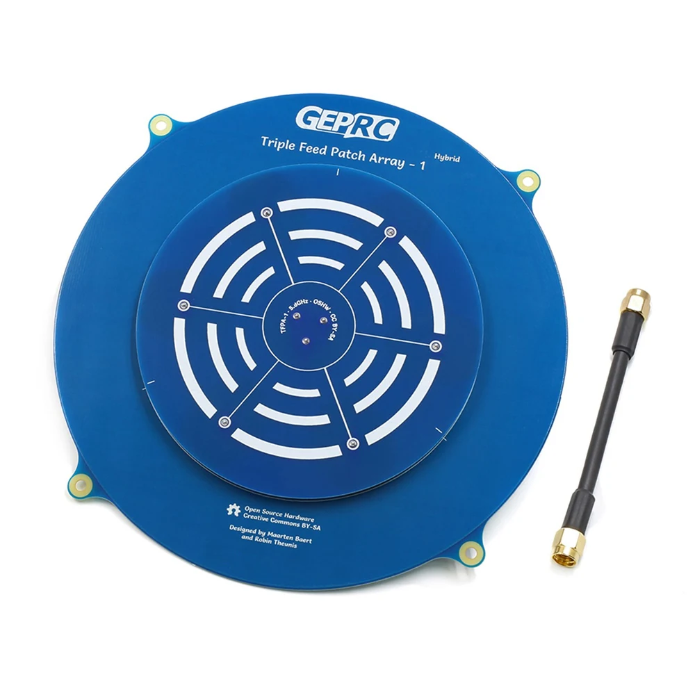 GEPRC Triple Feed Patch Array 5.8GHz Circularly Polarized Antenna