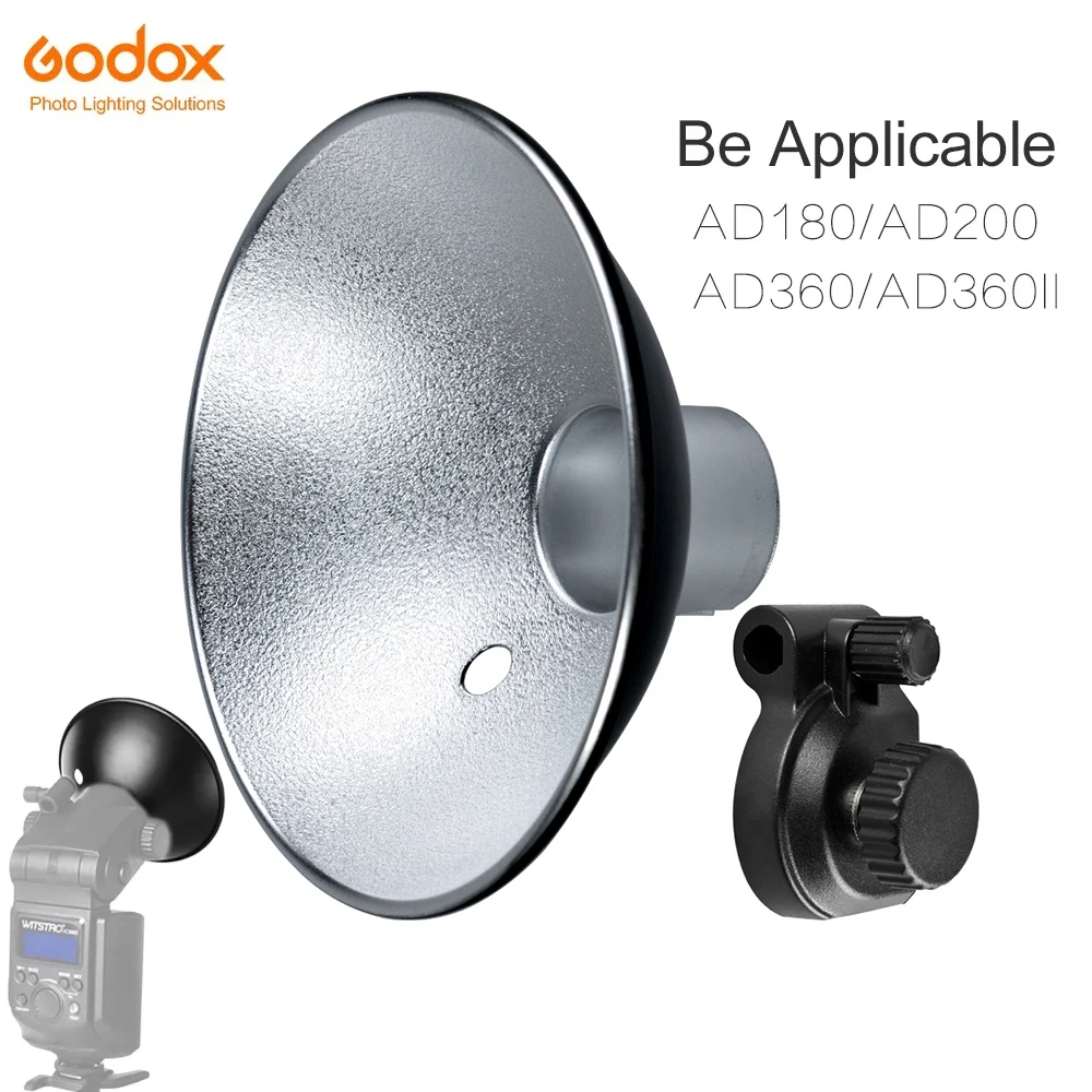 Godox AD-S6 Umbrella-style Flash Diffuser Reflector для вспышки Witstro AD180 AD360 AD360II фотоаксессуары