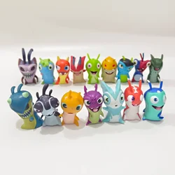 10PCS Slugterra PVC Action Figures Magical Beast Monster Kawaii Cute Anime Figure Model Collection Toys Gift for Adult