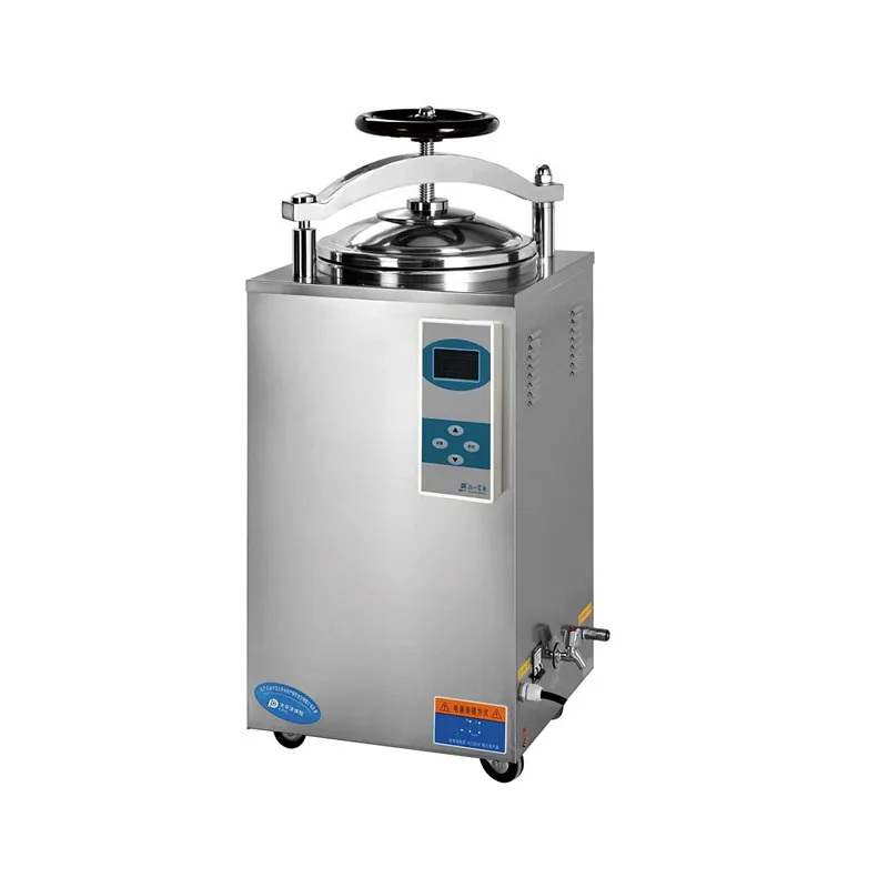 75L Vertical autoclave hospital sterilizer equipment for Surgical  fabrics LS-75HD