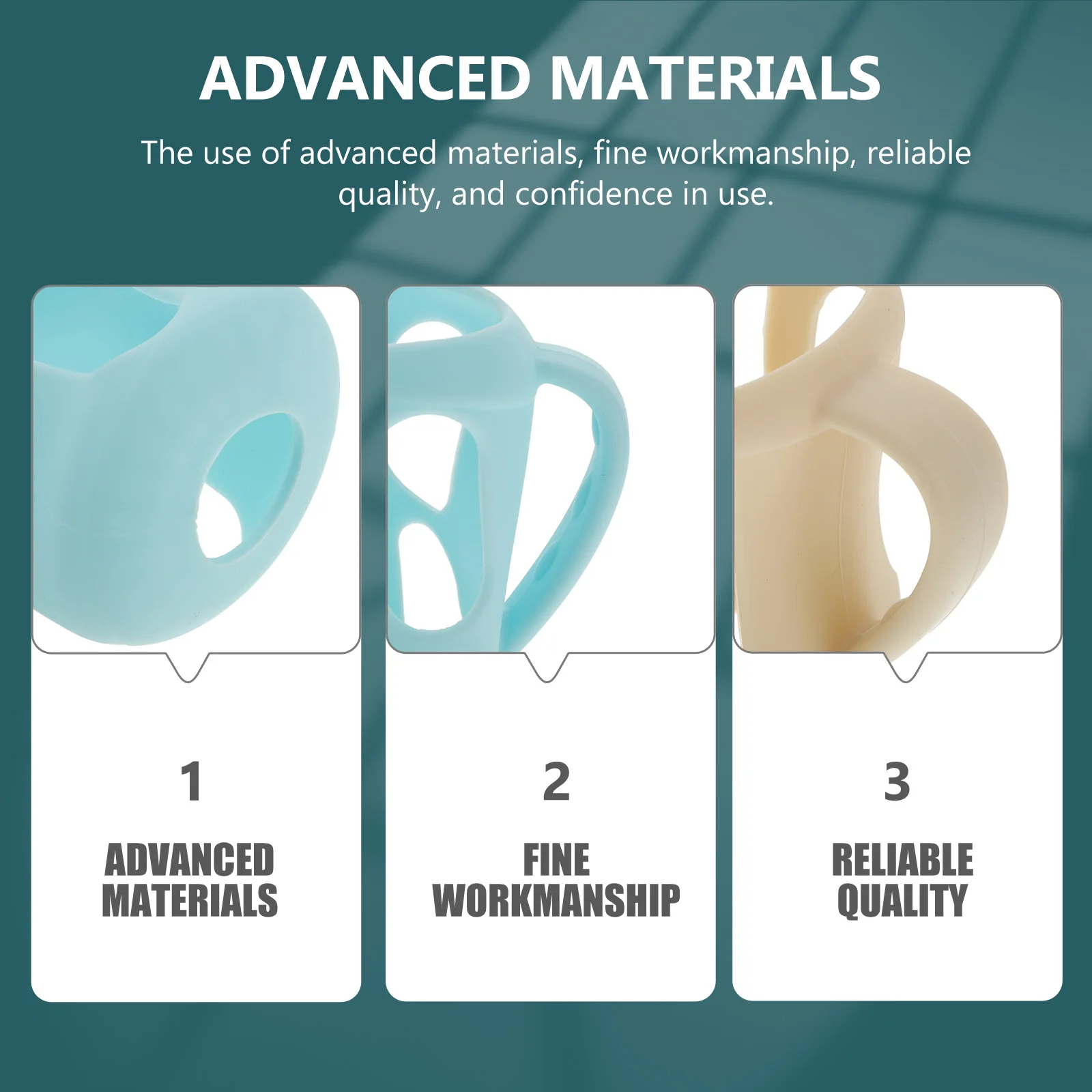 

2 Pcs Anti-fall Baby Cover Lightweight Durable Nursing Bottle Protector Safe Flexible Infant Feeding Bottle Sleeve
