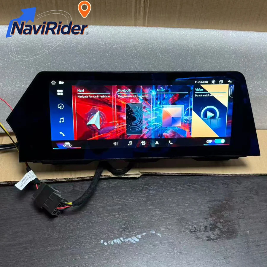 12.3inch Car Blade Screen For BMW 1 3 4 5 7 Series F01 F02 F03 F04 X5 F15 X6 F16 GT F10 F18 F30 X1 F48 Android CarPlay GPS Navi
