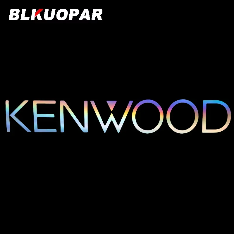 

BLKUOPAR KENWOOD Logo Stickers and Decals Body for Car Suitable for Any Flat and Smooth Clean Surface Vinyl Car Wrap Decoration
