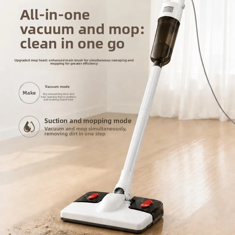 Wired Handheld Vacuum Cleaner Household Large Suction High Power Car Convenient Pet Suction and Towing Machine