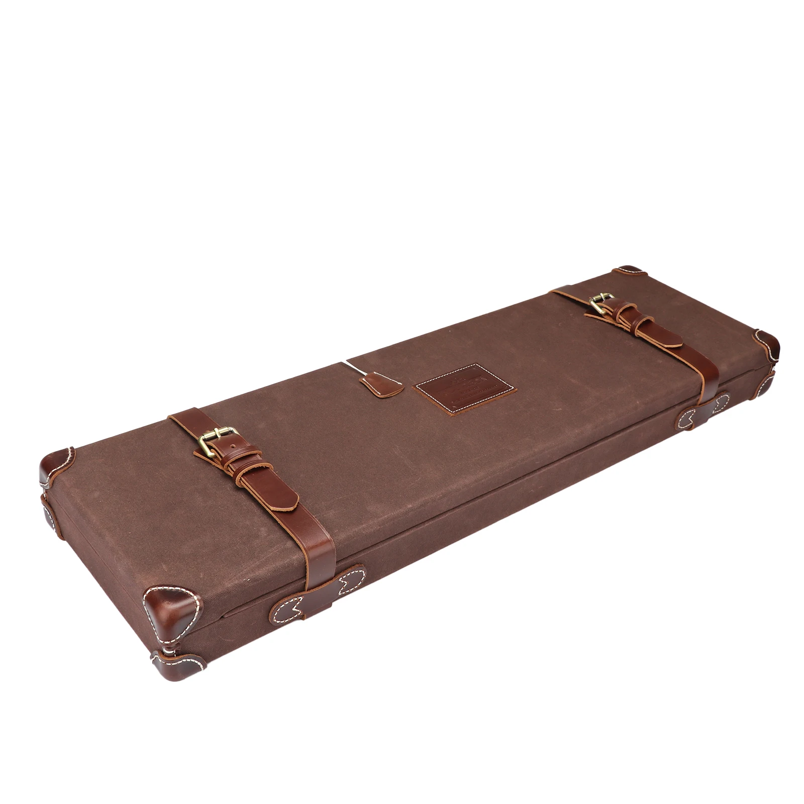 Tourbon Gun Hard Case Shotgun Storage Universal Canvas Rifle Carrier Bag W/ Lock Shooting Hunting Accessories