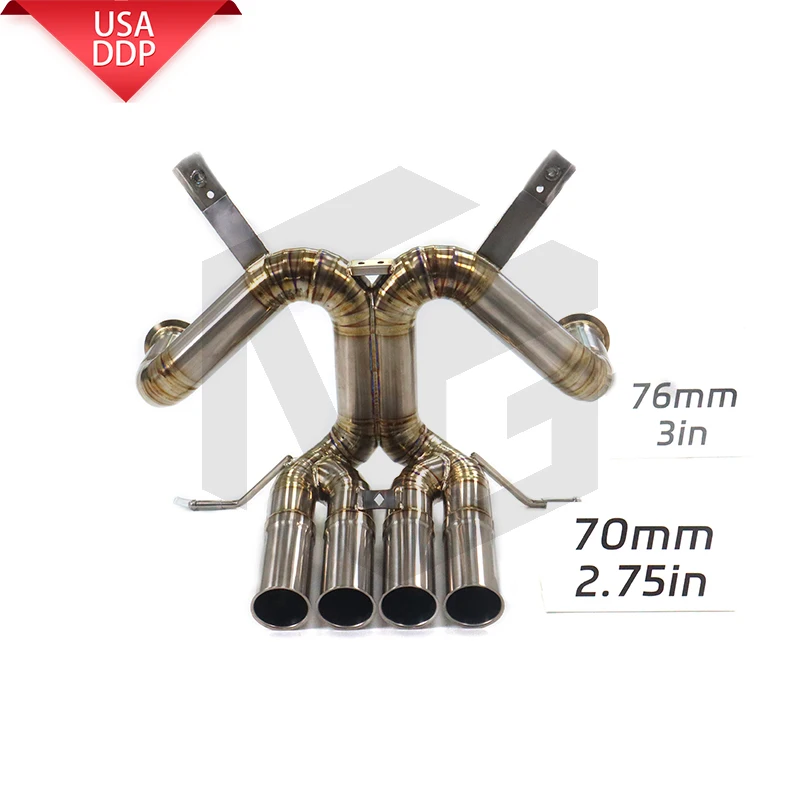 

ING Catback Manifold for Lamborghini Aventador SV LP750 Downpipe Accesorios Exhaust System