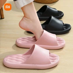 Xiaomi Youpin-Zapatillas de casa con plataforma gruesa para hombre y mujer, sandalias antideslizantes de EVA para el baño, suela suave para interiores de verano