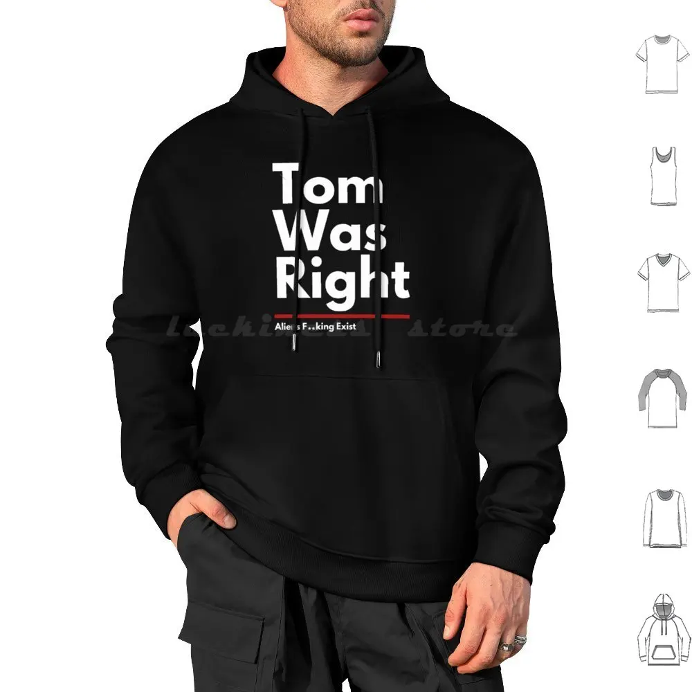 Tom Was Right Exist Hoodie cotton Long Sleeve Tom Was Right Exist Tom Was Right Exist Tom Delonge Angels And Airwaves