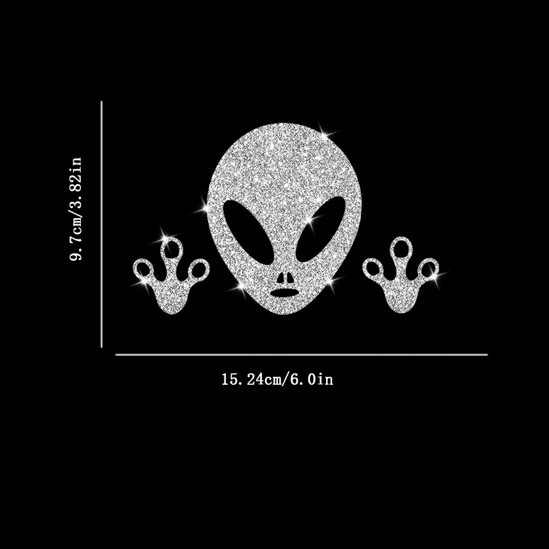 Alien Decal Sticker, Wall Sticker, Bedroom Doors Sticker, Car Sticker, Car Window Decoration, Vinyl Sticker