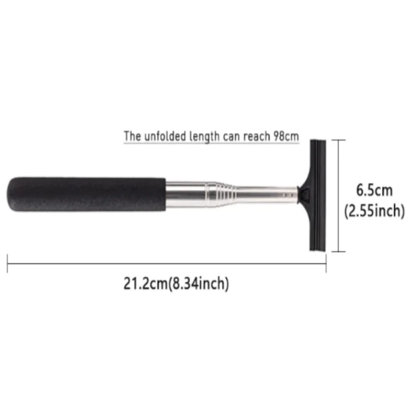 ISURE MARINE Car Rearview Mirror Wiper With Multifunctional Cleaning Brush Extendable And Portable Wiper Rearview Mirror Wiper