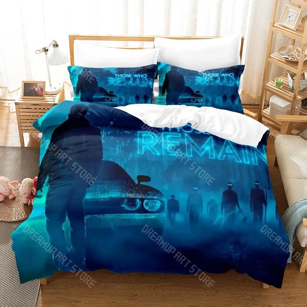 3D Printed Those Who Remain Game Bedding Set for Boys Girls Duvet Cover Pillowcase Twin Queen King Full Single Double Sizes
