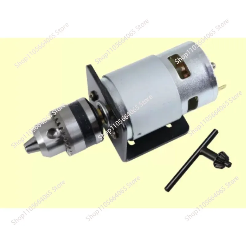 High power DC 12V24V high torque 775 sets saw pure copper motor left bench drill electric drill pc board drilling