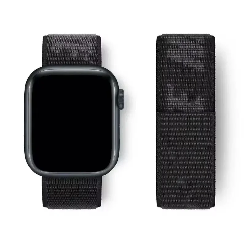 Nylon Loop Strap for Apple Watch Band S10 46mm 40mm 44/45/42mm 41mm 38mm Smart Belt Bracelet for IWatch Ultra 49mm 9/8/7/6/SE5 4 image 6