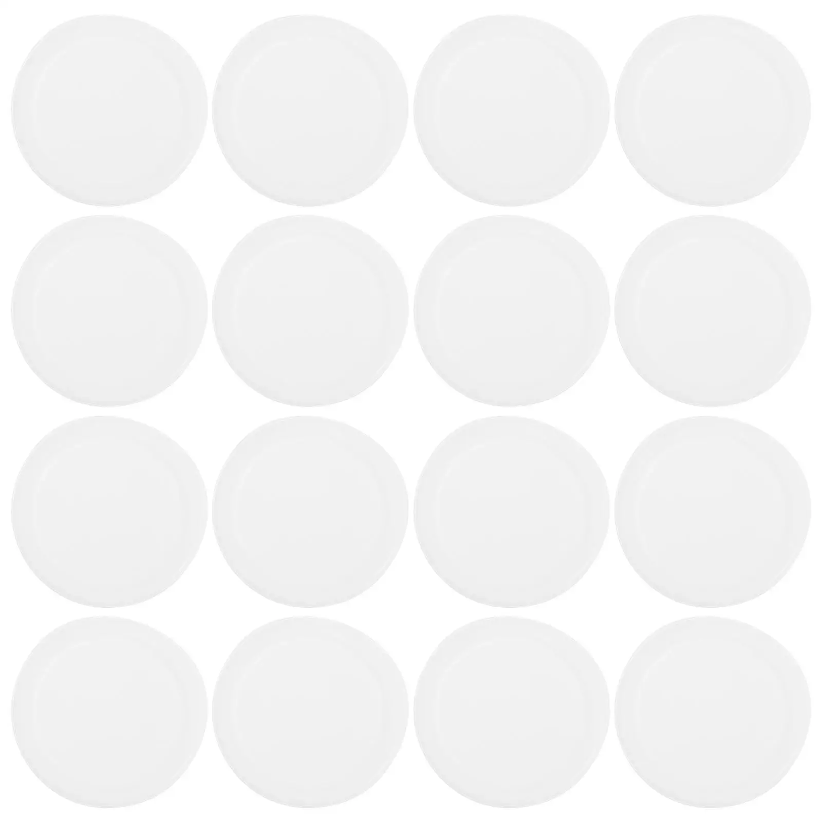 20 Uds tapa de extremo de plástico tapones de tubo de cartel pequeños redondos blancos tubos de correo de papel Kraft protegen la instalación fácil y resistente