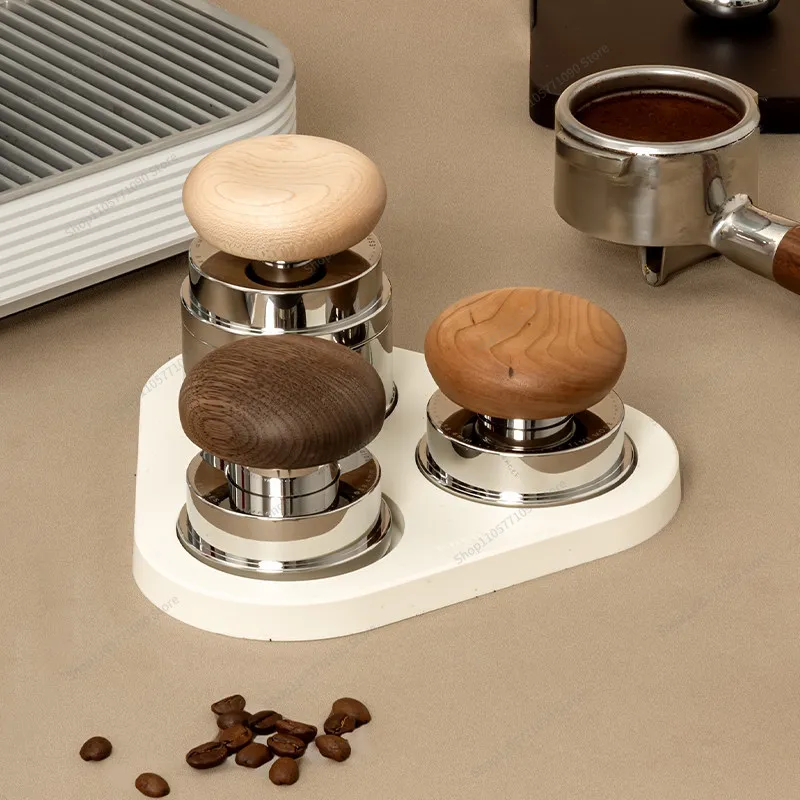 For Mushroom Series, Italian Constant Force Powder Press Hammer, Coffee Cloth Powder Needle, Italian Coffee Machine Press Set