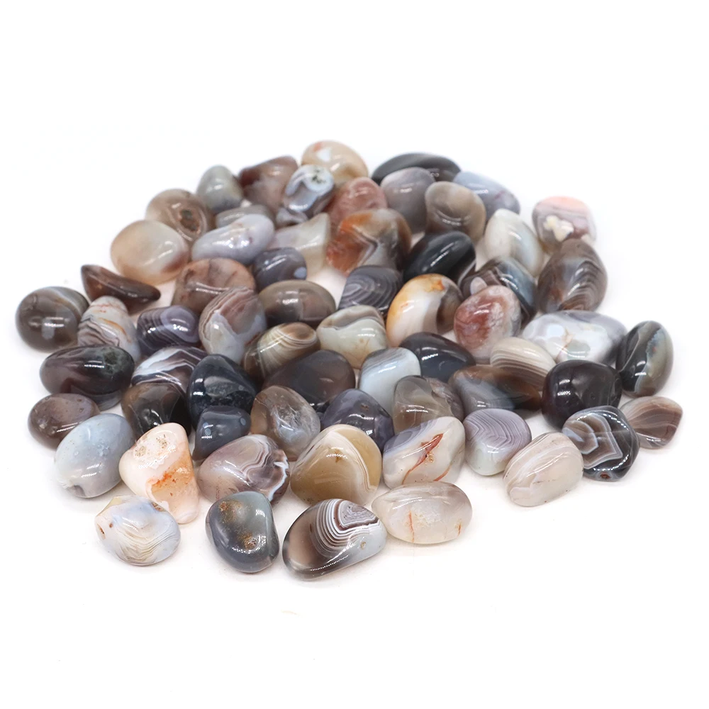 Natural Botswana Agate Bulk Tumbled Stone Gravel Healing Crystals Specimen Quartz Reiki Gemstone Aquarium Decoration  Wholesale