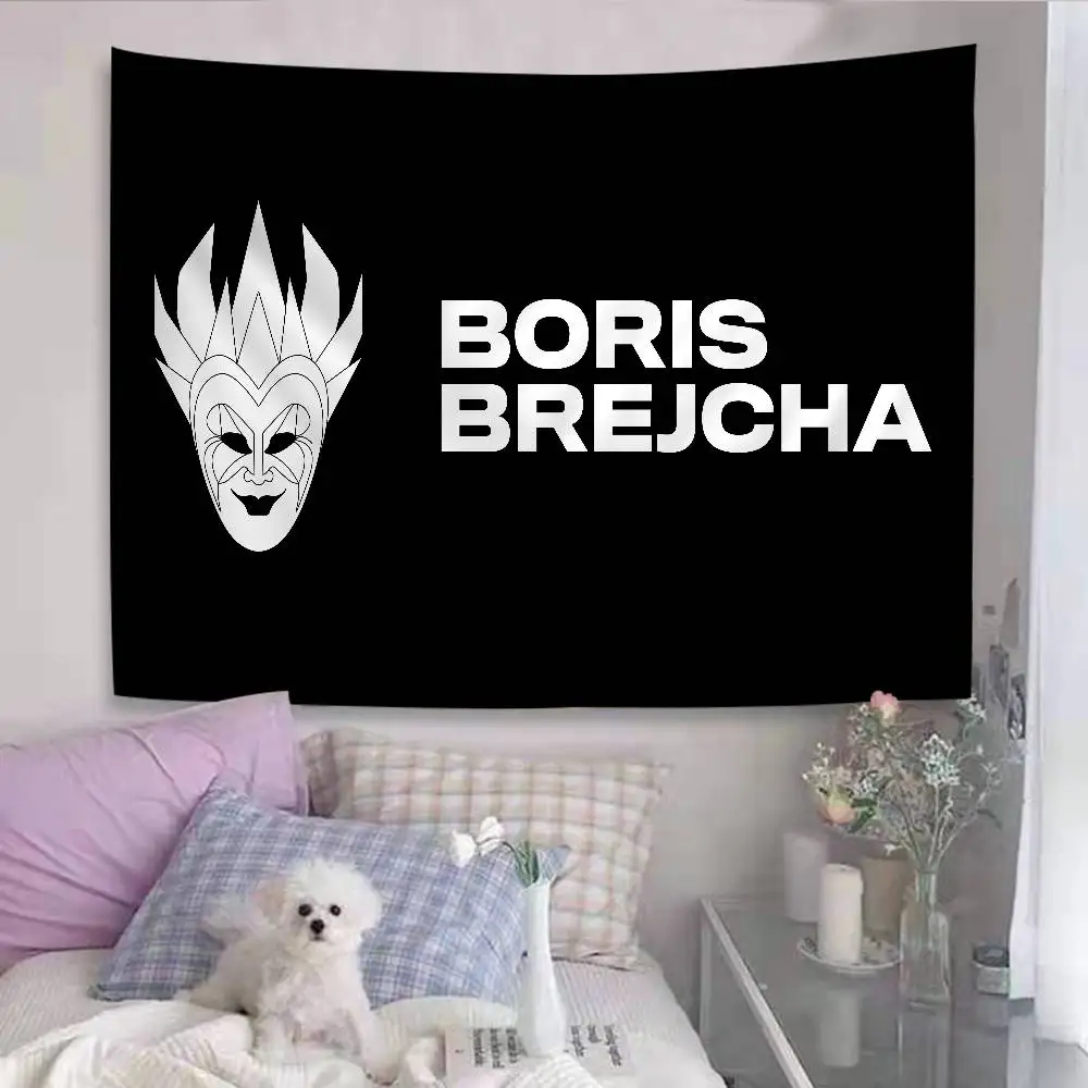 Boris Brejcha Tapestry EDM DJ Music Festival Wall Hanging Electronic Art Decor Elevate Your Space Elevate Your Space non-toxic
