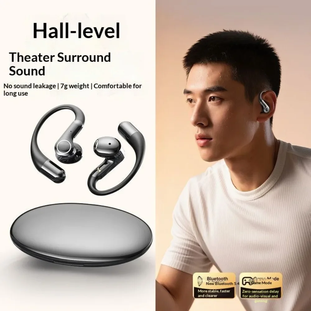 2026 New Model Wireless Bluetooth 5.4 Headphones High Sound Quality Sports Fitness Ultra-Long Battery Life Anti-Slip Comfortable