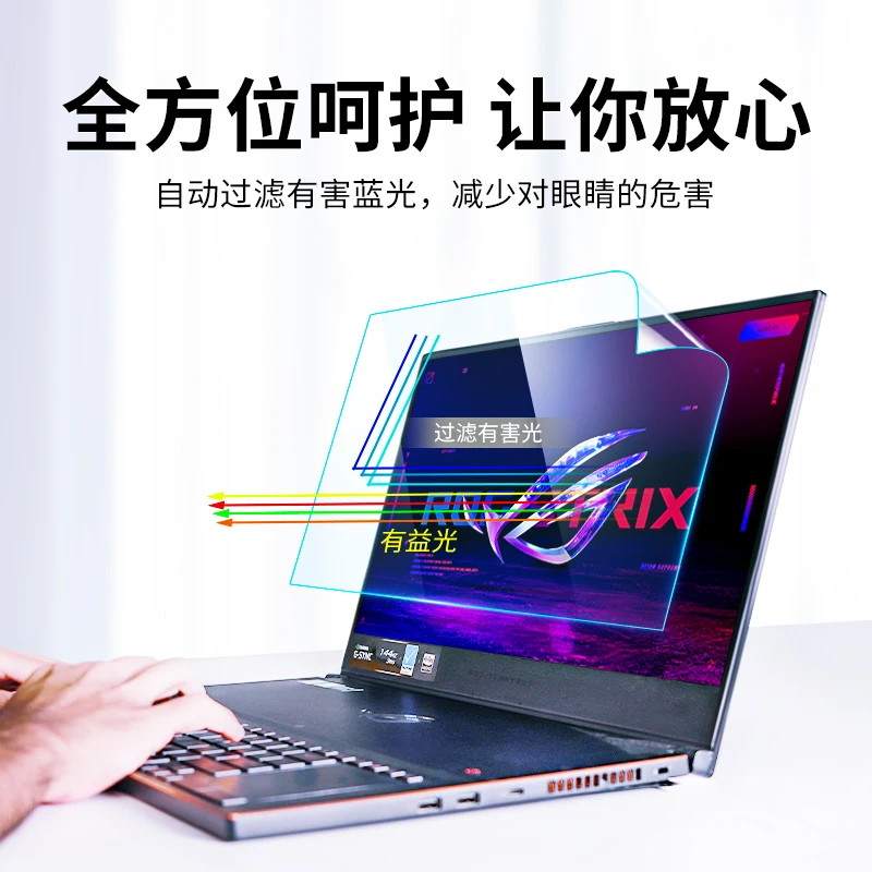 2X Anti Blue Light and Anti Glare Screen Protector Guard Cover for ASUS ROG Strix SCAR 16 (2025) G635 G635LW 16