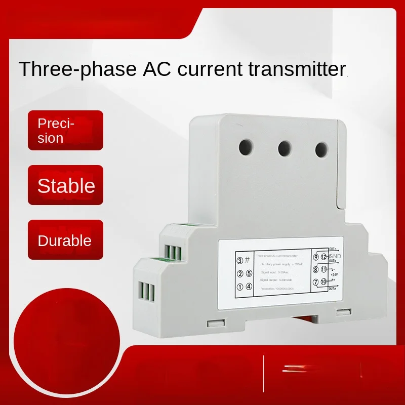 Selection of 0.5-50A Aperture and Output for Three-way AC current transducer Survey.